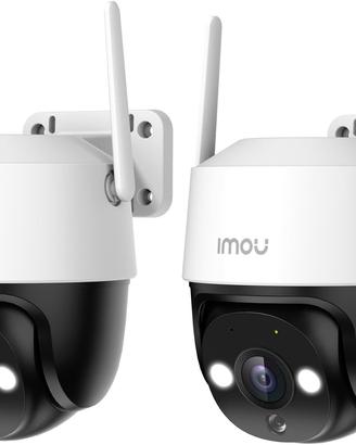 Imou 2x WiFi Esterno 2.4GHz Visione Notte