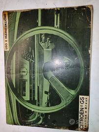 libretto uso e man per Citroën GS originale