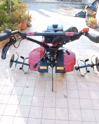 motozappa  nuova 4 tempi 212 cc 7 cv