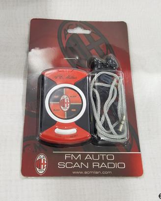 RADIO FM AC MILAN CON CUFFIE