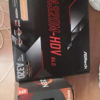 bundle amd ryzen 7 scheda madre con memorie ddr4
