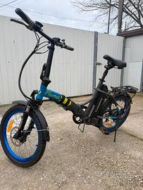 Bicicletta elettrica Argento Piuma 