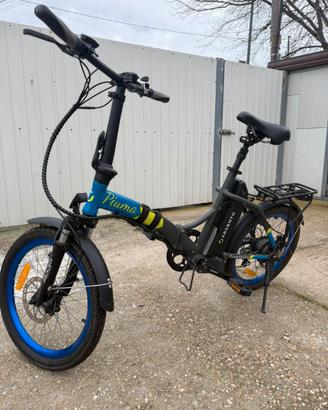 Bicicletta elettrica Argento Piuma 