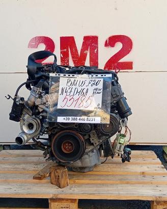 MOTORE COMPLETO BMW Serie 1 F20 N47D16A 116 CV 85