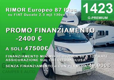 CAMPER RIMOR DUCATO SEMINTEGRALE 6 POSTI SEMIDINET