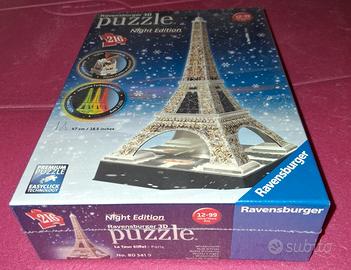 Ravensburger Puzzle 3D Tour Eiffel Night Edition -