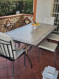 Tavolo Mosaico 200x100cm 160x90cm 120x80cm NUOVI