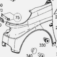 SMART FORTWO 451 RICAMBI FARO CENTRALINA PLASTICHE