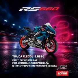 Aprilia RS 660 - FINANZIABILE 100%