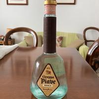 Bottiglia Grappa Piave Bianca sigillata vintage