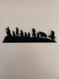 Decorazione Sopraporta Parete Signore degli Anelli