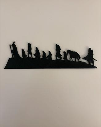 Decorazione Sopraporta Parete Signore degli Anelli