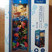 Puzzle 3D book nook la sirenetta