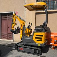 Miniescavatore 800kg cingolato diesel