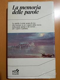 libro -  La memoria delle parole