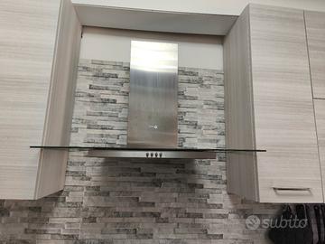 cappa aspirante 90 cm in vetro