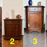 Mobili rustici noce d'epoca