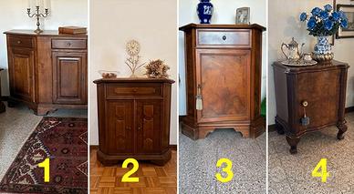 Mobili rustici noce d'epoca