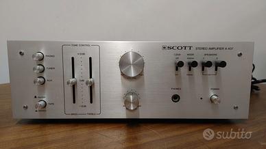 amplificatore scott a-407