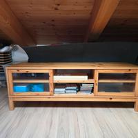 Mobile in legno massello porta TV