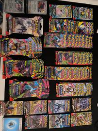 LOTTO carte Pokemon MISTERY BOX 38  buste + altro 