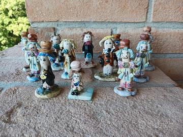 Statuine clown Zampiva 