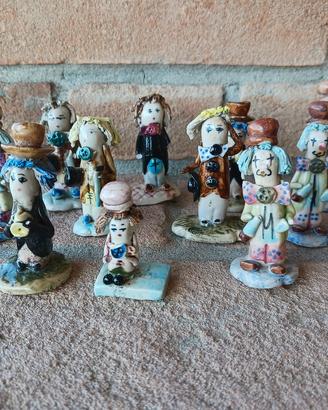 Statuine clown Zampiva 