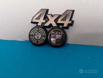 fregio logo stemma fiat panda Sisley 