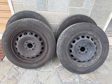Fiat 500. Cerchi+Gomme estive Nexen 175/65 R14