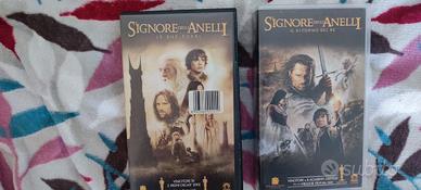 film vhs il signore degli anelli 2-3