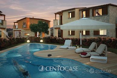 Villetta in bifamiliare su due livelli