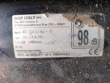 Rasaerba Alpina  51cm  4CV con trazione 