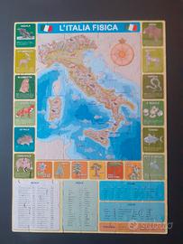 Puzzle italia didattico double face