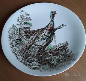 Piatto Jhonson Brothers serie Game Bird Tacchini