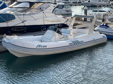 GOMMONE ALSON FLASH 750 ENTROBORDO piede poppiero