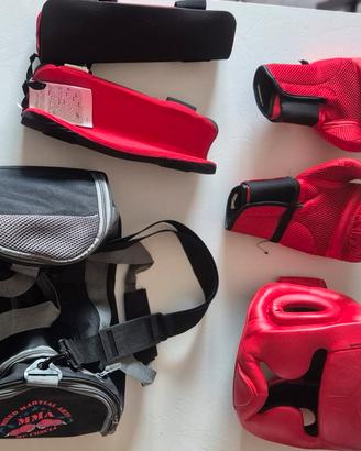 Set per boxe completo per tagazzo