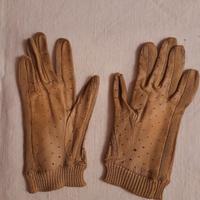 Guanti da guida vintage donna in vera pelle