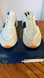 Sneaker bianche in tela POLO RALPH LAUREN
