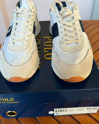 Sneaker bianche in tela POLO RALPH LAUREN
