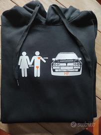 Felpa con cappuccio nuova 