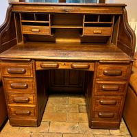 Scrivania Postale Inglese Roll Top