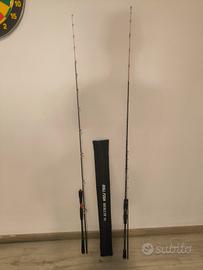 canne da pesca seppia e bolentino 