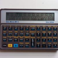 Calcolatrice SwissMicros DM15 clone HP-15C