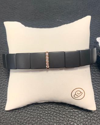 DEMEGLIO Bracciale in ceramica, con brillanti