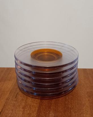 sei piattini vintage Guzzini 