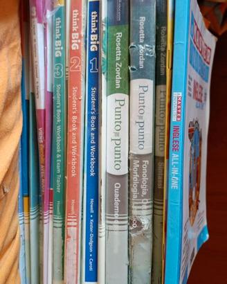 Libri di scuola media 1/2/3