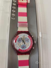 Oologio Swatch Chrono NAVY BERRY