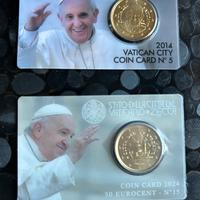 Monete Papa Francesco