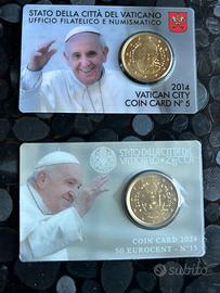 Monete Papa Francesco