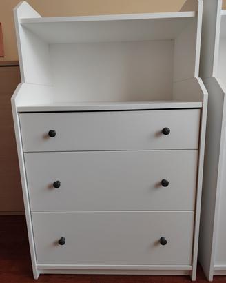 Mobile buffet con cassetti Ikea bianco